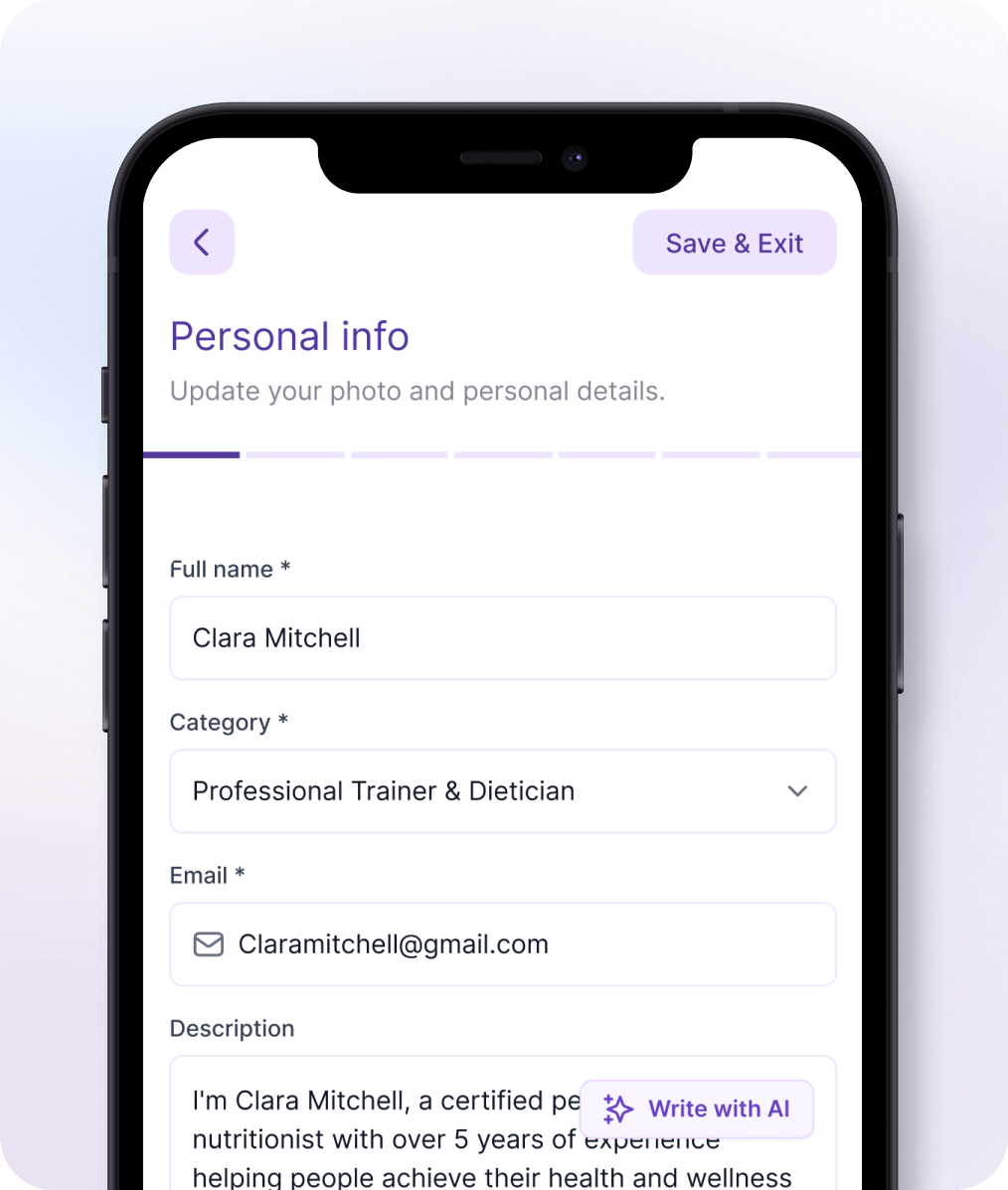 Add your links & content